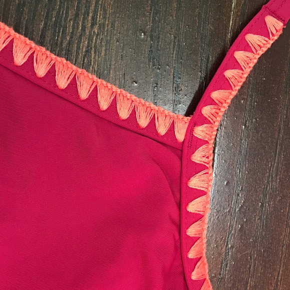 One Piece Halter Bathing Suit - Picture 2 of 3